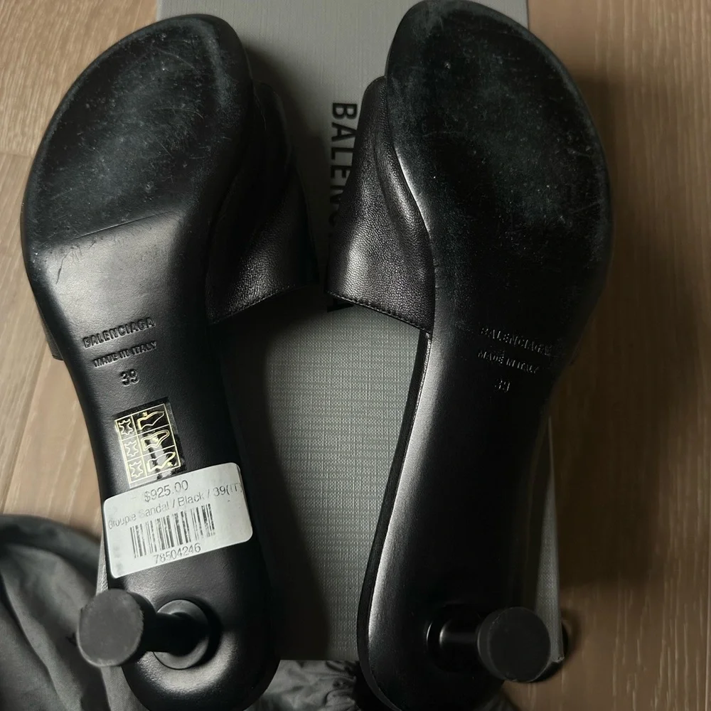 Balenciaga groupie heel Bb sandals - Picture 3 of 4